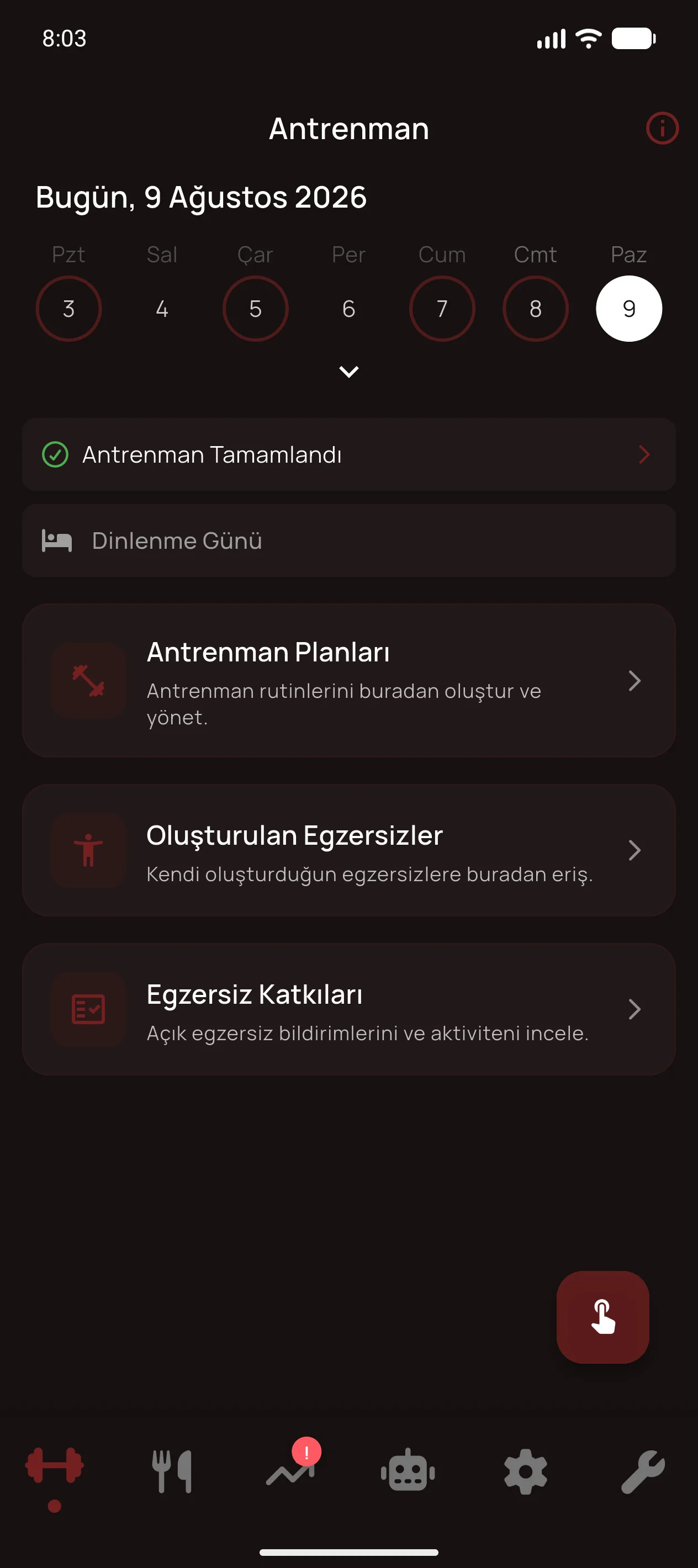 Yapay zekâ antrenman planları